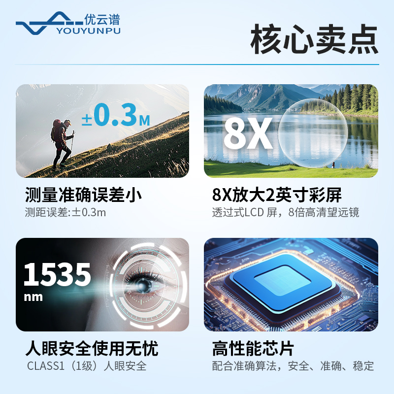 便攜式激光測(cè)距望遠(yuǎn)鏡